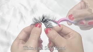 25mm real mink eyelash