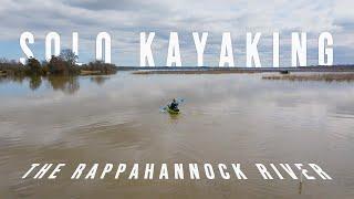 Surrounded By River Otters Solo Kayaking