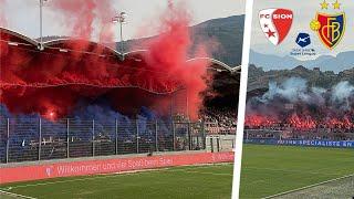 MUTTENZERKURVE im Wallis 2024 | Stimmungsvideo FC Sion v FC Basel