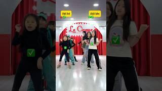 [ Tiktok Việt Nam ] Thi nhảy đội lớn và đội bé phần 1 | Thanh Lam class| BabiC