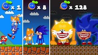 Super Mario Bros., but Sonic and Tails Can Become Shin Sonic Tapes