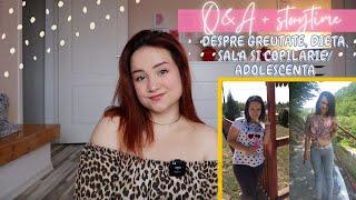 Q&A despre greutate, diete, slabit | Storytime relatia mea cu mancarea + poze