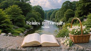  Melodies of Tranquility: Gentle Piano Music for Reading by the River 