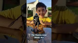 The Mandalorian Model Kit, Bandai Kit #shorts #mandalorian #starwars