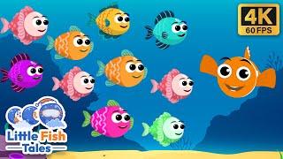 Counting Fish | Nursery Rhymes for Babies | Little Fish Tales | #fish #counting