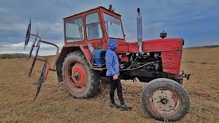 LA GREBLAT CU TRACTORUL UTB 650 BATRANUL MUNCITOR CU ALEX SPARTANU