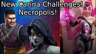 New Necropolis Carina Challenges!(Mutants & Cul's Worthy/Gods Objectives)Marvel Contest Of Champions