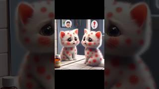 Ai cat part 143 #catanimation #cartoonanimals #cute #catlover #cat #aicat #foryourpage #foryou