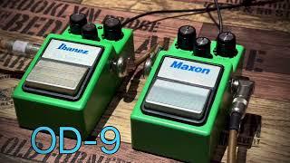 Ibanez TS9 vs Maxon OD-9