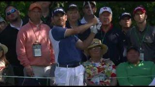 2016 Masters~ JB Holmes & Louis Oosthuizen Incredible Ace on 16~ 36