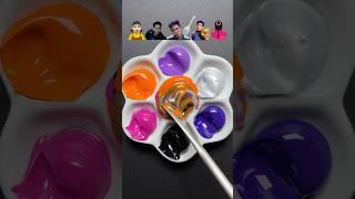 Guess the mixed color of Squid Game3（Part 20）#squidgame #squidgame3 #asmr #colormixing