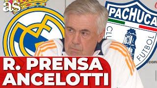 REAL MADRID vs. PACHUCA | ANCELOTTI, rueda de prensa COMPLETA | FINAL INTERCONTINENTAL