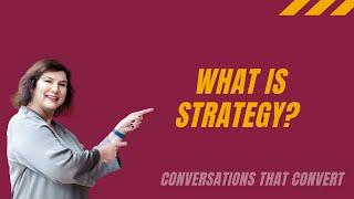 HOW TO CREATE A STRATEGY FOR YOUR BUSINESS | STRATEGY A PLAN TO CREATE VALUE