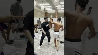 보디빌딩 시합 서포터의 중요성 #스트레칭 #컨디셔닝 #서포트