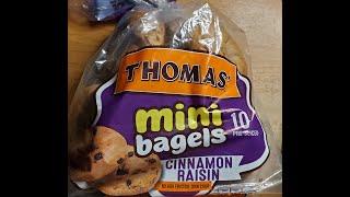 Thomas' Cinnamon Raisin Mini Bagels Review
