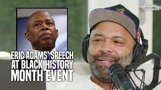 NY Mayor Eric Adams’ speech at Black History Month event