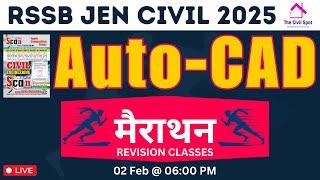 Auto-CAD Marathon Class for RSSB JEn Civil 2025 Degree Diploma