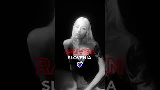 Raiven brings her symphony of sirens from Slovenia ‍️ #Eurovision2024