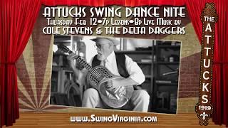 Attucks Swing Dance Nite Promo with Cole Stevens