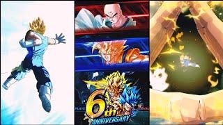 NEW LF SUPER VEGITO VS TIEN ANTI RISING RUSH ANIMATION !! [Dragon Ball Legends 6th Anniversary]