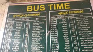 Bus Timings From Vagamon Kerala