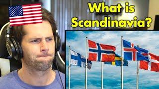 American Reacts to Where is Scandinavia?