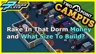 Two Point Campus - What Is The Best Dorm Layout?