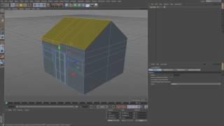 Cinema 4D Tutorial - How to Model a House 01 Bungalow