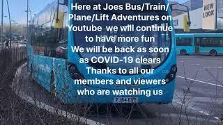 Joes Bus/Train/Plane/Lift Adventures COVID-19 Update