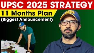 UPSC 2025 Strategy | 11 Months IAS Exam Plan