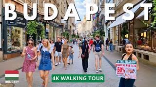 Budapest, Hungary: 4K Walking Tour | Exploring the Heart of the City