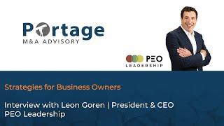 A Conversation with Leon Goren- CEO of PEO Leadership