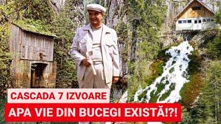 IZVORUL cu APA VIE din BUCEGI tinut SECRET de CEAUSESCU cea mai PURA APA cascada 7 IZVOARE SCROPOASA