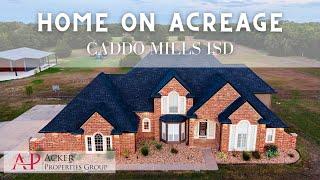 Gorgeous Home on Acreage in East Texas