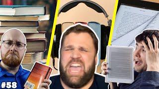 Physical Books VS Audiobooks VS E-Books! | 2 To Ramble #58