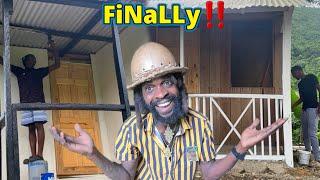 BUiLdiNg a CaBiN iN JaMaiCa LiViNg oFF gRiD! PaiNTiNg uPDaTe