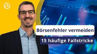 Wie du an der Börse sicher verlierst – 15 häufige Fehler und wie du sie vermeidest