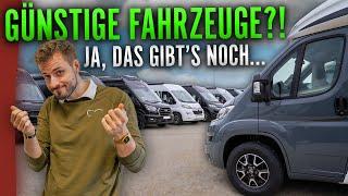 Campingfahrzeuge für Einsteiger!  | Wohnmobile, Wohnwagen und Campervans mit toller Preis-Leistung