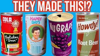 Strange and Awful Soda's from the 70s/80s