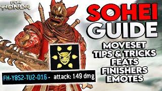 SOHEI Guide/Overview - Moveset, Tips, Feats, Finishers, Emotes - NEW Samurai Hero | For Honor