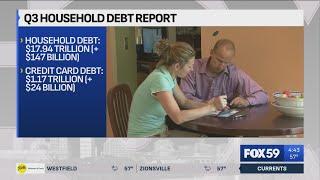 U.S. household debt reaches record level