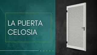 Puerta Batiente Serie 50 | Puerta Celosia