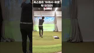 [옥스윙] 옥스윙은 무조건 '아래서-위로', 오직 이것만! #이병옥프로 #옥스윙 #세곡동옥선생
