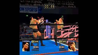 Fighting Network Rings Gameplay (PS1)