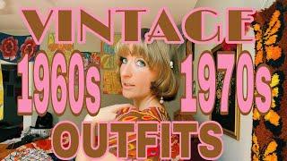 Vintage Outfits I’ve Recently Worn | End of Summer | 1960’s 1970’s Inspired