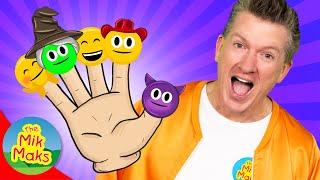 Finger Family Halloween Emoji Song - Emotions for Kids