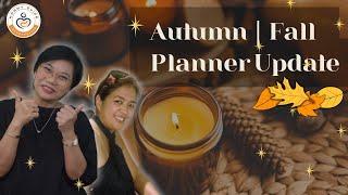  Crafty Nights with Mommy Lala | Autumn|Fall Planner Update with Crafterney Charlene 