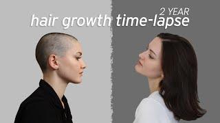 Hair Growth Time-lapse - 2 Years