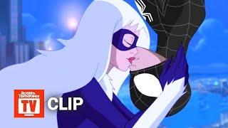 The Spectacular Spider-Man (2008) - Spider-Man & Black Cat vs. the Chameleon Scene (S1E10)