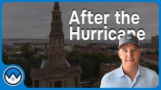 Vlog 5: - Downtown Charleston After the 2024 Hurricane - Moving to Charleston SC